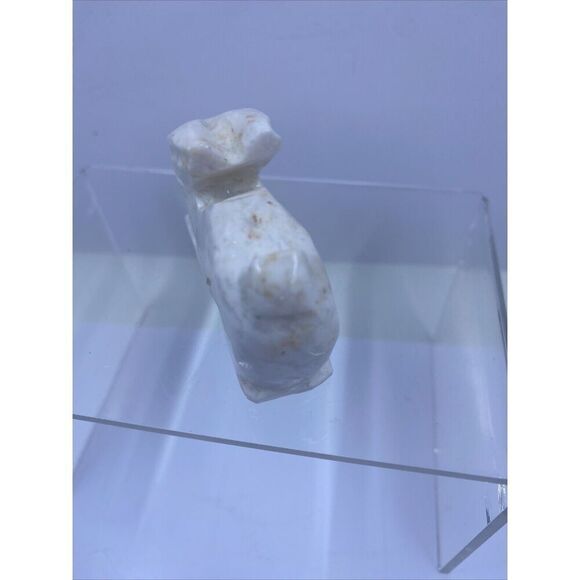 Soapstone Carved Fetish Rabbit HT 2.5 Inches Lenght Approx 3 In. - Picture 11 of 12